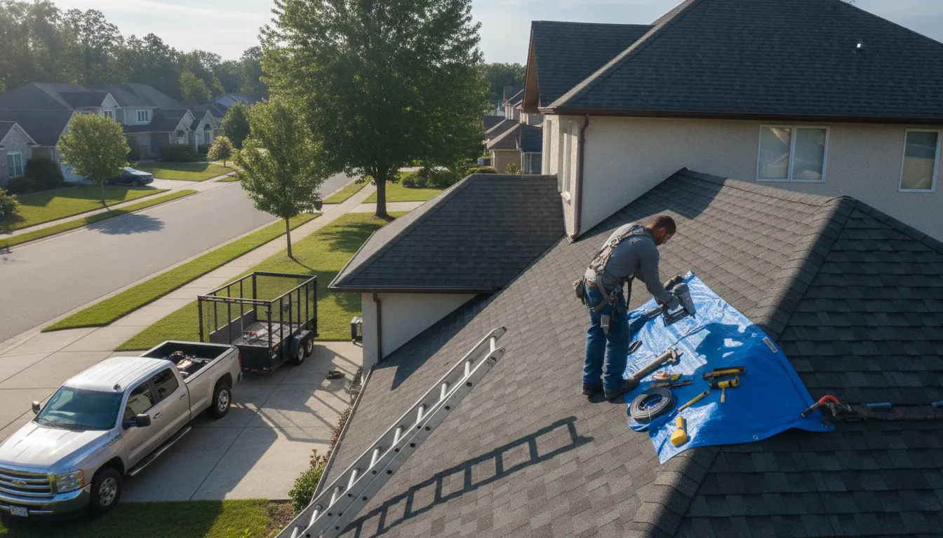 Professional Storm Damage Roof Repair for Beverly Shores Properties